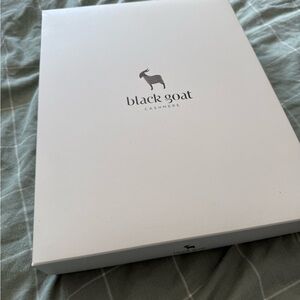 Black Goat Cashmere Box